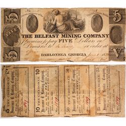 $5 Belfast Mining Company