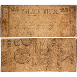 Palace Mills 25 Cent Note