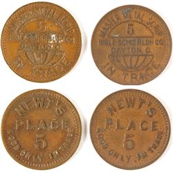 Newt's Place Tokens, Holt, Alabama