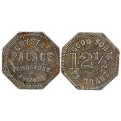 Crystal Palace Token, Tombstone, Arizona