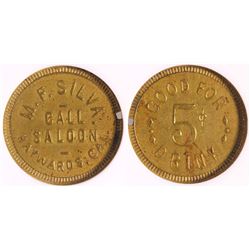 Call Saloon, Haywards CA Token