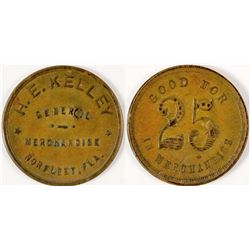 H. E. Kelley Token, Norfleet, Florida