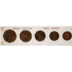 Fake Indian Territory Trade Tokens