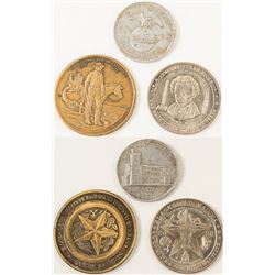 Trio of Texas Tokens