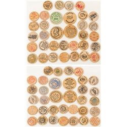 Wooden Nickel Collection