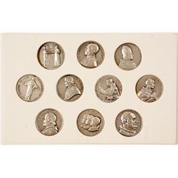 Silver Medals Celebrating the Catholic Church