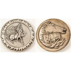 Silver Medallic Art Medal