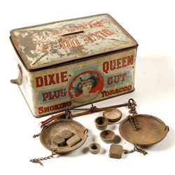 Gold Scale in Dixie Queen Plug Cut Tin