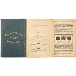 Wells, Fargo & Co’s Express, 1882, Instructions