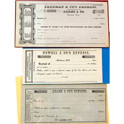 Three Different Unused Gold Rush Expresses