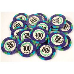 Fitzgeralds, Reno, NV $100 Chips