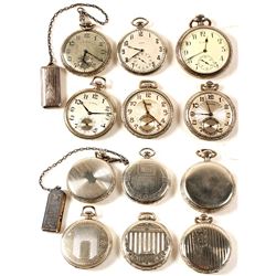 Vintage Elgin & Illinois Pocket Watches