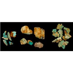 Pilot Mountain Turquoise Specimens