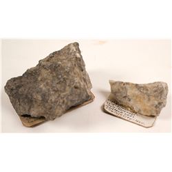 Hale & Norcross Mine Gold & Silver Specimens