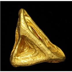 Octahedral Gold Crystal from Venezuela