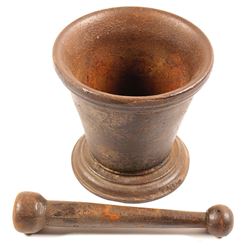 Cast Iron Mortar and pestle