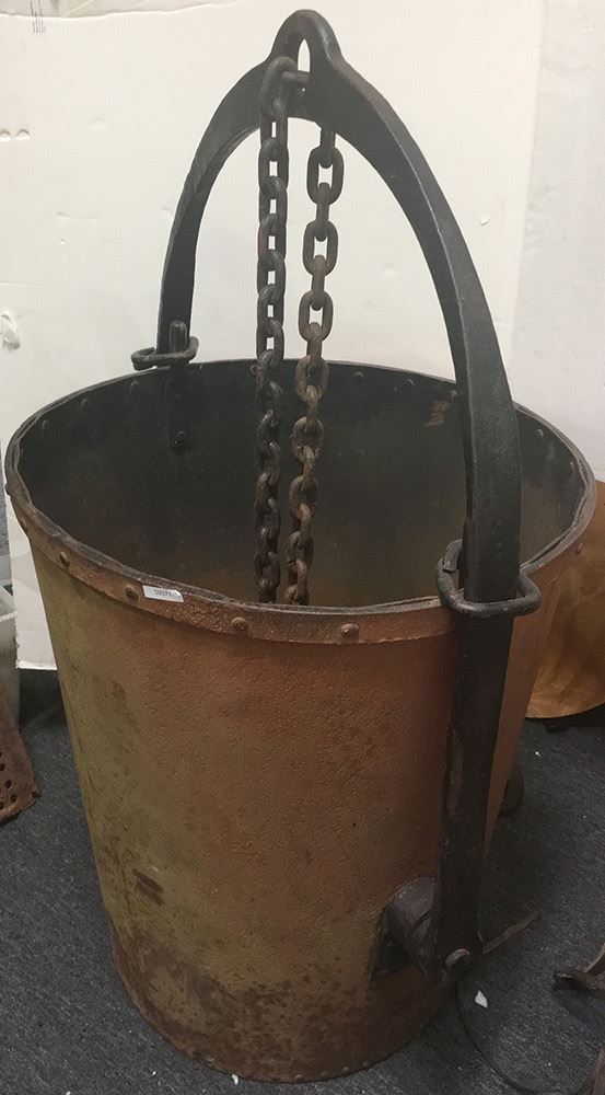 Impressive Bucket Large and Impressive Ore Bucket - Holabird Western Americana Collections
