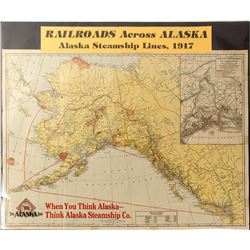 Map of Post Yukon Gold Rush
