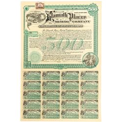 Klamath Placer Mining Company Bond