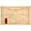 Image 1 : Pioneer Mining Co. of Colorado Stock Certificate, Empire, Colorado Territory 1866