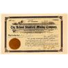 Image 1 : The Leland Stanford Mining Company Stock Certificate, Cripple Creek, 1899