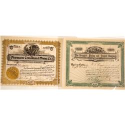 Druggist and Pharmacist, CO Mining Stocks (2)