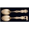 Image 1 : Denver Mint & Mining Silver Souvenir Spoons (2)