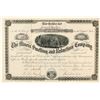 Image 1 : The Miners Smelting & Reduction Co. Stock Certificate, Golden, CO, 1881