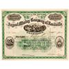 Image 1 : Argent Mining Co. of Leadville, Colorado Stock Certificate 1881