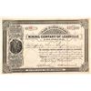 Image 1 : The Golconda Mining Co. of Leadville, Colorado Stock Certificate, 1881