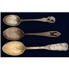 Image 1 : Manitou Springs Souvenir Silver Spoons (3)