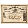 Image 1 : Iowa & Colorado Cons. Mining Co. of Glenwood, Iowa Stock Certificate, 1883