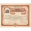 Image 1 : Colorado Gold Dredging Company Stock Certificate, 1906