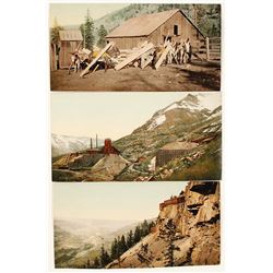 Colorado Mining Photographs by WH Jackson