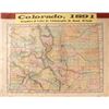 Image 1 : 1891 Map of Colorado
