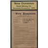 Image 1 : New Dominion Gold Mining Co. Prospectus