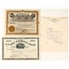 Image 1 : Two Colorado Mining Stock Certificates: Ivanhoe and The Colorado Blue Bell