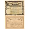 Image 1 : Two Early Electrolytic Process Mining Stock Certificates