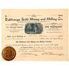 Image 1 : Dahlonega Gold Mining & Milling Company Stock Certificate