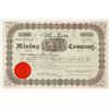 Image 1 : M. Lu Mining Company Stock Certificate