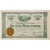Image 1 : Rare Dahlonega S Lu Mining Company Stock Certificate