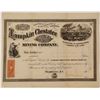 Image 1 : Lumpkin Chestatee Mining Company Stock Certificate