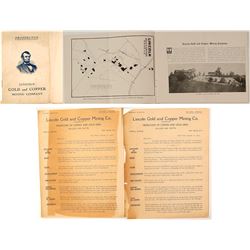 Lincoln Gold & Copper Mining Company Prospectus