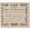 Image 1 : Fighting-Town Mining Company of Georgia Stock Certificate