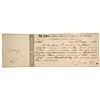 Image 1 : Spring Place Mining Company of Georgia Stock Certificate Transfer, 1858 Plus Background Material