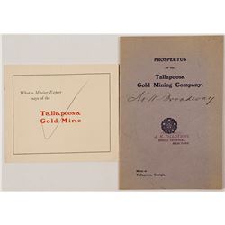 Talapoosa Gold Mining Company Prospectus