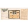 Image 1 : Tallapoosa Land, Mining & Mfg. Co. Stock Certificate with a Twist