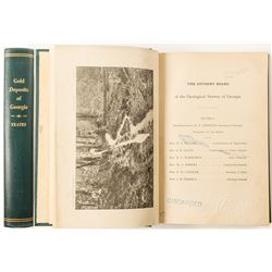 Gold Deposits of Georgia Hardcover by Yeates