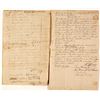 Image 1 : 1804 Documents for the Washington Silver Mine--One of America's Earliest Mines