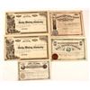 Image 1 : Maine Silver Rush Stock Certificate Collection
